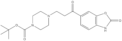 4-(3-氧代-3-(2-氧代-2,3-二氢-1,3-苯并恶唑-6-基)丙基)哌嗪-1-羧酸叔丁酯