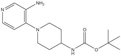 N-(1-(3-氨基吡啶-4-基)哌啶-4-基)氨基甲酸叔丁酯