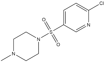 1-[(6-氯吡啶-3-基)磺酰基]-4-甲基哌嗪