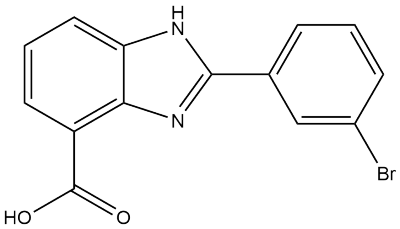 2-(3-溴苯基)-1H-1-3-苯并二唑-4-羧酸