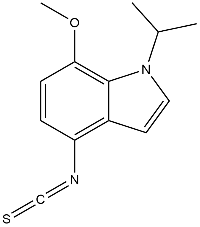 4-异硫氰基-7-甲氧基-1-(丙-2-基)-1H-吲哚