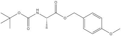 (4-甲氧基苯基)甲基(2S)-2-{(叔丁氧基)羰基]氨基}丙酸酯