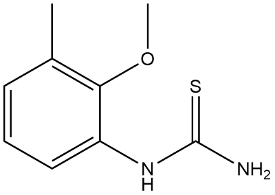 (2-甲氧基 -3-甲基苯基)硫脲