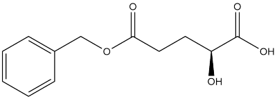 2S-5-苄氧基-2-羟基-5-氧代戊酸