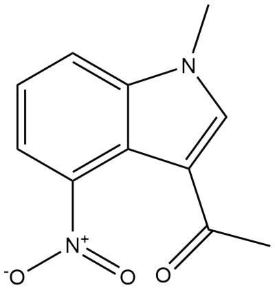 1-(1-甲基-4-硝基-1H-吲哚-3-基)乙烷-1-酮