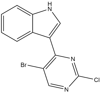 3-(5-溴-2-氯嘧啶-4-基)-1H-吲哚