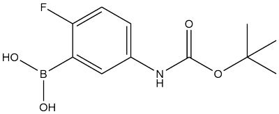 (5-{[(叔丁氧基)羰基]氨基}-2-氟苯基硼酸
