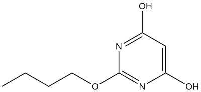 2-丁氧基嘧啶-4,6-二醇
