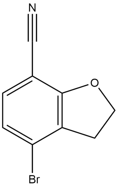 4-溴-2,3-二氢-1-苯并呋喃-7-甲腈