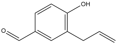 4-羟基-3-(丙烯-1-基)苯甲醛