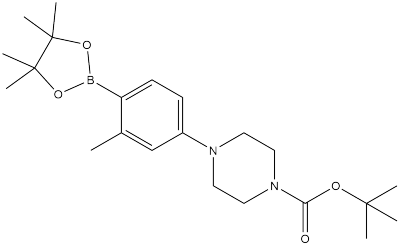 4-(3-甲基-4-(四甲基-1,3,2-二氧杂硼烷-2-基)苯基)哌嗪-1-羧酸叔丁酯