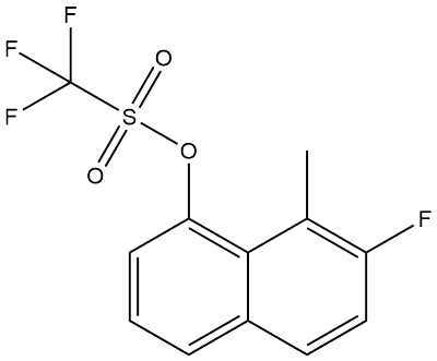 7-氟-8-甲基萘-1-基三氟甲磺酸酯