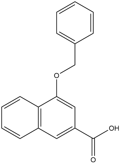 4-(苄氧基)萘-2-羧酸