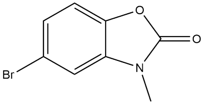 5-溴-3-甲基-2,3-二氢-1,3-苯并恶唑-2-酮