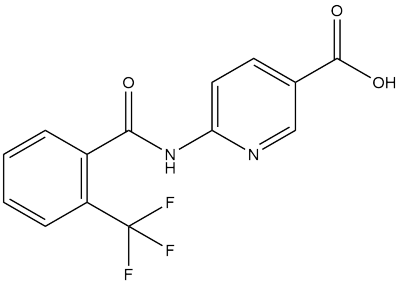 6-(2-(三氟甲基)苯甲酰胺基)吡啶-3-羧酸