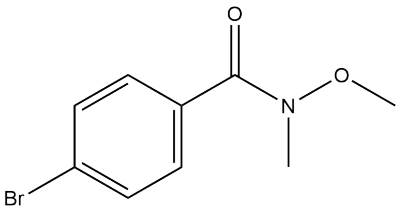 4-溴-N-甲氧基-N-甲基苯甲酰胺