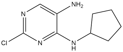 2-氯-N4-环戊基嘧啶-4,5-二胺