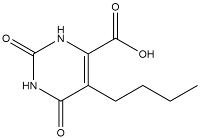 5-丁基-2,6-二氧代-1,2,3,6-四氢嘧啶-4-羧酸