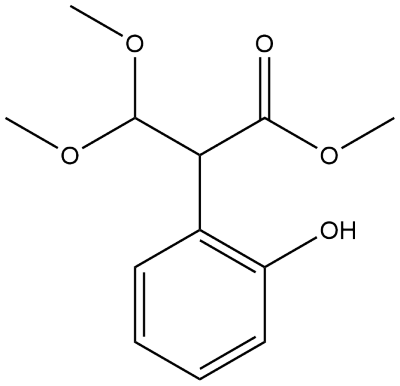 2-(2-羟基苯基)-3,3-二甲氧基丙酸甲酯