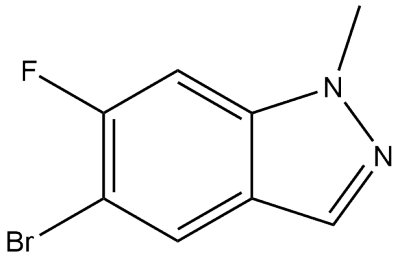 5-溴-6-氟-1-甲基吲唑