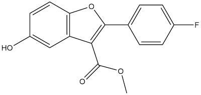 2-(4-氟苯基)-5-羟基-1-苯并呋喃-3-羧酸甲酯