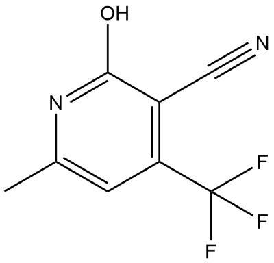 2-羟基-6-甲基-4-三氟甲基吡啶-3-甲腈