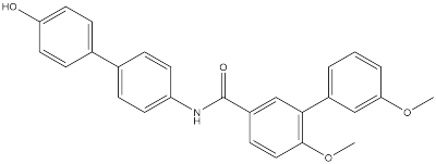 N-(4-羟基苯基)苯基-4-甲氧基-3-(3-甲氧基苯基)苯甲酰胺