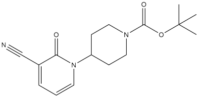 4-(3-氰基-2-氧代-1,2-二氢吡啶-1-基)哌啶-1-羧酸叔丁酯