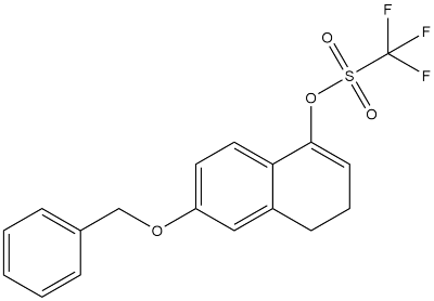 6-苄氧基-3,4-二氢萘-1-基三氟甲磺酸酯