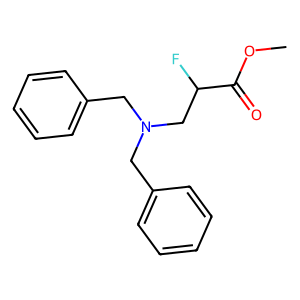 3-(二苄氨基)-2-氟丙酸甲酯