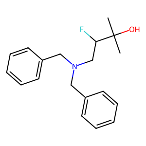 4-二苄氨基-3-氟-2-甲基丁醇