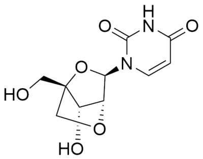 1-((1S,3R,4R,7S)-7-羟基-1-(羟甲基)-2,5-二氧杂双环[2.2.1]庚烷-3-基)嘧啶-2,4(1H,3H)-二酮