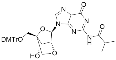 N-(9-(((1R,3R,4R,7S)-1-((双(4-甲氧基苯基)(苯基)甲氧基)甲基)-7-羟基-2,5-二氧杂双环[2.2.1]庚烷-3-基)-6-氧代-5,9-二氢-6H-嘌呤-2-基)异丁酰胺