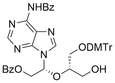 (R) -2-(6-苯甲酰氨基-9H-嘌呤-9-基)-2-(((S)-1-(双(4-甲氧基苯基)(苯基)甲氧基)-3-羟基丙-2-基)氧基)苯甲酸乙酯