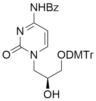 N-(1-(2S)-3-双(4-甲氧基苯基)苯基甲氧基)-2-羟丙基]-2-氧代-1,2-二氢嘧啶-4-基)苯甲酰胺