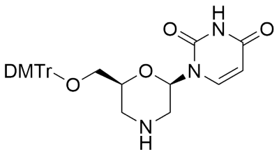 1-[(2R,6S)-6-[(双(4-甲氧基苯基)(苯基)甲氧基)甲基]吗啉-2-基]-1,2,3,4-四氢嘧啶-2,4-二酮