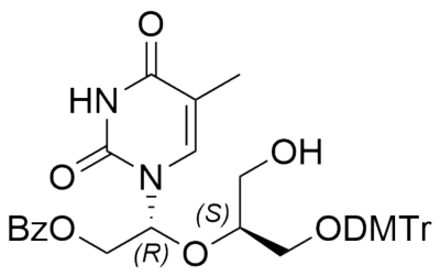 (R) -2-(((S)-1-(双(4-甲氧基苯基)(苯基)甲氧基)-3-羟丙基-2-基)氧基)-2-(5-甲基-2,4-二氧代-3,4-二氢嘧啶-1(2H)-基)苯甲酸乙酯