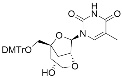 1-((1R,5R,7R,8S)-5-((双(4-甲氧基苯基)(苯基)甲氧基)甲基)-8-羟基-2,6-二氧杂双环[3.2.1]辛-7-基)-5-甲基嘧啶-2,4(1H,3H)-二酮