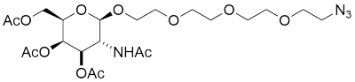 [(2R,3R,4R,5R,6R)-3,4-双(乙酰氧基)-6-(2-(2-(2-(2-叠氮基乙氧基)乙氧基)乙氧基)乙氧基)-5-乙酰氨基氧杂环氧杂环戊烷-2-基]甲基乙酸酯