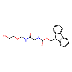 (9H-芴-9-基)甲基 N-(2-羟基乙氧基)甲基]氨基甲酰基}甲基)氨基甲酸酯