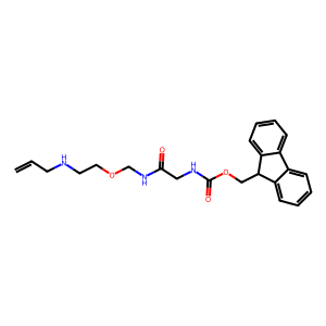 (9H-芴-9-基)甲基 N-(2-(2-烯-1-氨基]乙氧基)甲基]氨基甲酰基}甲基)氨基甲酸酯