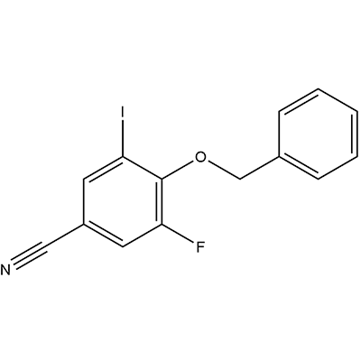 4-(苄氧基)-3-氟-5-碘代苄腈