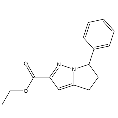 6-苯基-5,6-二氢-4H-吡咯并[1,2-b]吡唑-2-羧酸乙酯