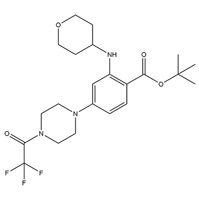2-[(氧杂环庚烷-4-基)氨基]-4-(4-(三氟乙酰基)哌嗪-1-基)苯甲酸叔丁酯