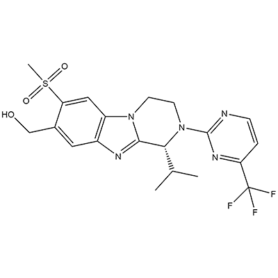 [(10R)-4-甲磺酰基-10-(丙-2-基)-11-(4-(三氟甲基)嘧啶-2-基)-1,8,11-三氮杂三环[7.4.0.0^{2,7}]十三烷-2(7),3,5,8-四烯-5-基]甲醇