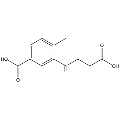 3-((2-羧乙基)氨基)-4-甲基苯甲酸