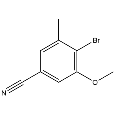 4-溴-3-甲氧基-5-甲基苄腈