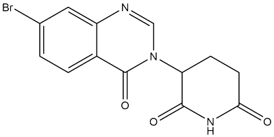 3-(7-溴-4-氧代喹唑啉-3(4H)-基)哌啶-2,6-二酮
