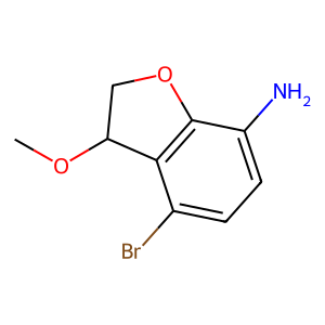 4-溴-3-甲氧基-2,3-二氢苯并呋喃-7-胺