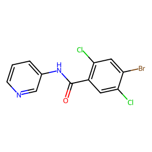 4-溴-2,5-二氯-N-(吡啶-3-基)苯甲酰胺